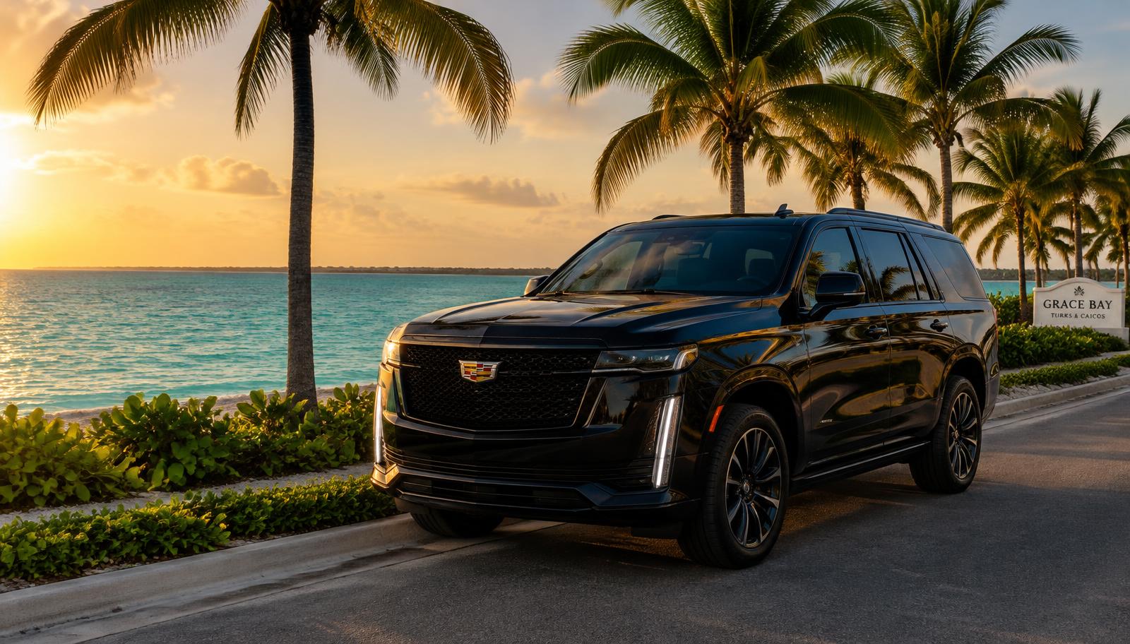 Luxury SUV at Grace Bay